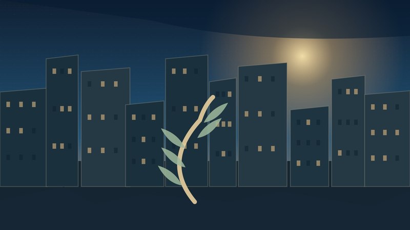 Symbolic editorial illustration for New Israeli Strikes in Gaza Raise Questions About the Year-Old Ceasefire; not a documentary photograph of actual events.
