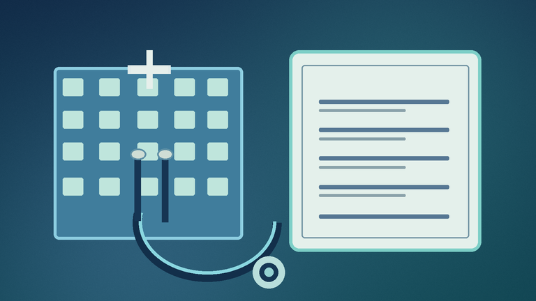 Symbolic editorial illustration representing the topic of New National Poll Finds Broad Concern Over Healthcare Costs — Americans Divided on Medicare for All; not a documentary photograph.